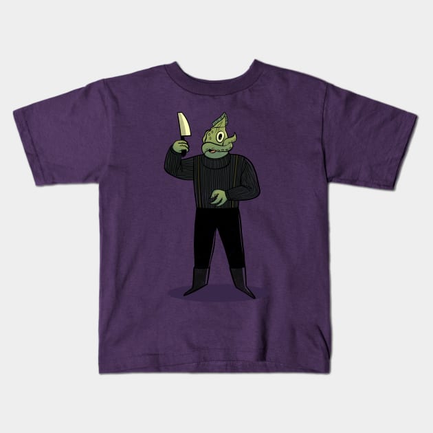 Little Cthulhu Kids T-Shirt by grrrenadine